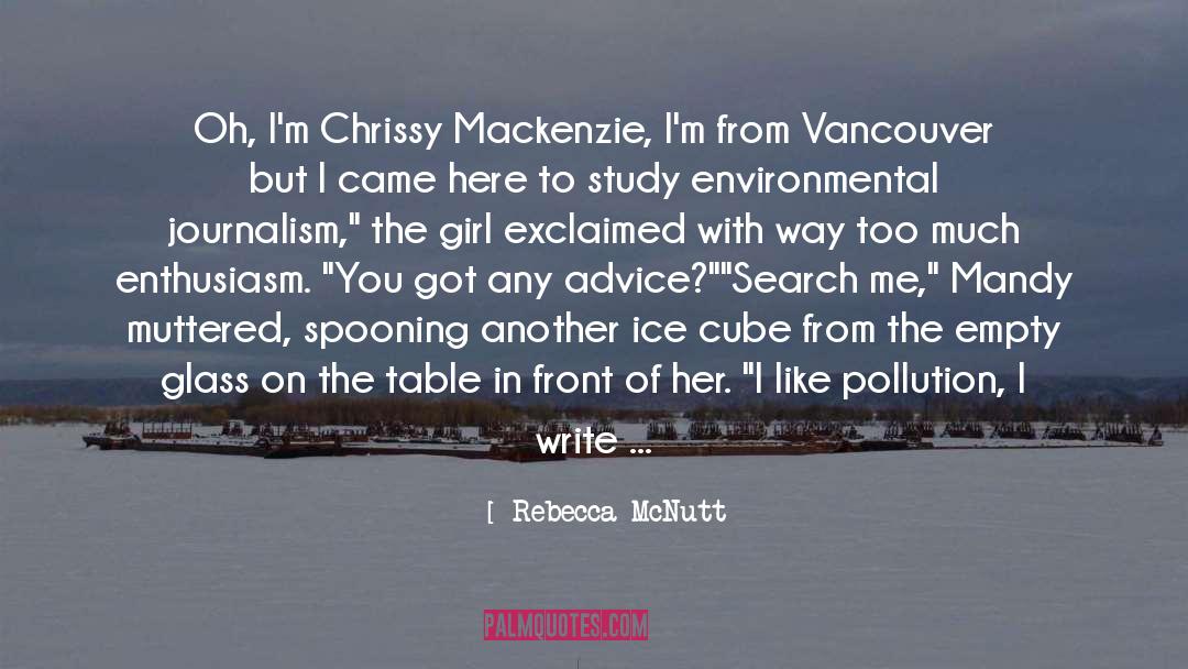Aspiring Writer quotes by Rebecca McNutt