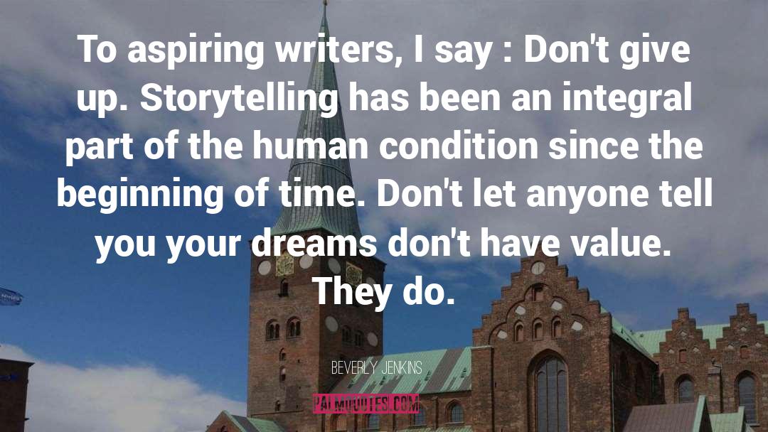 Aspiring Writers quotes by Beverly Jenkins