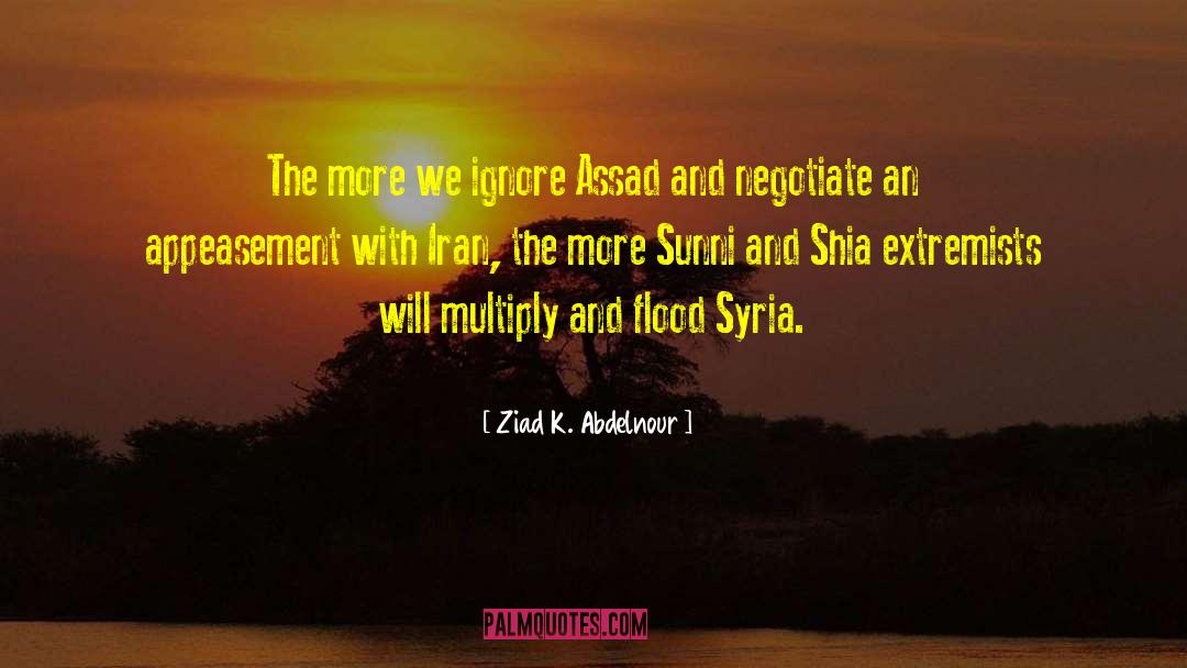 Assad quotes by Ziad K. Abdelnour