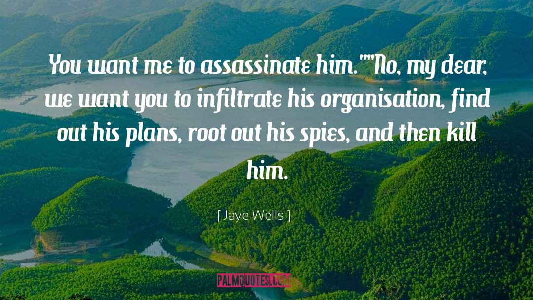 Assassinate quotes by Jaye Wells