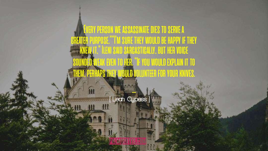 Assassinate quotes by Leah Cypess