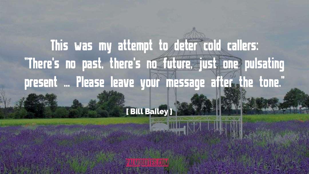 Assassination Attempt quotes by Bill Bailey