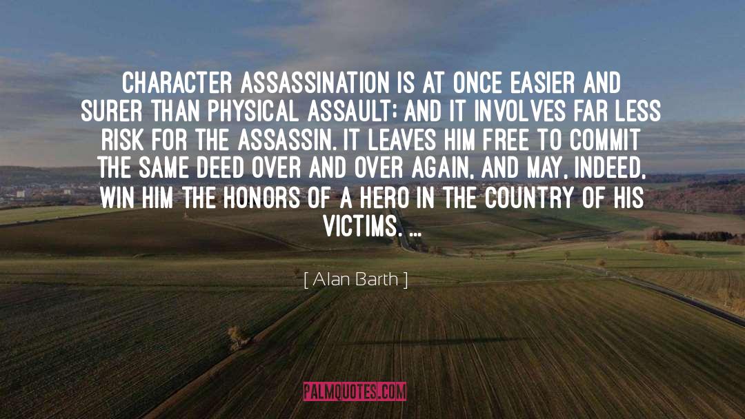 Assassination quotes by Alan Barth
