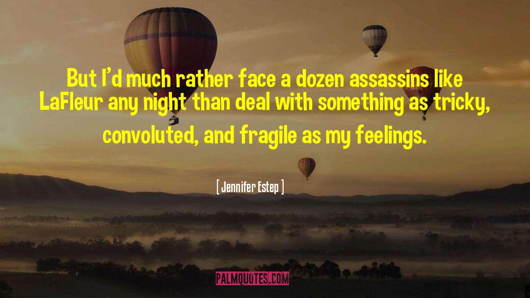 Assassins quotes by Jennifer Estep