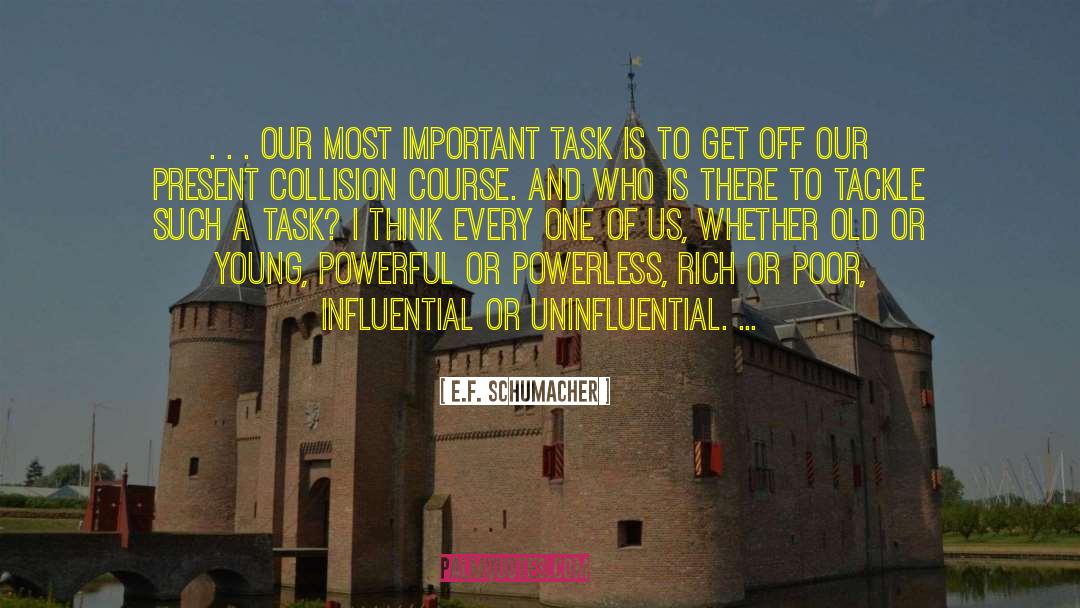 Assef Important quotes by E.F. Schumacher
