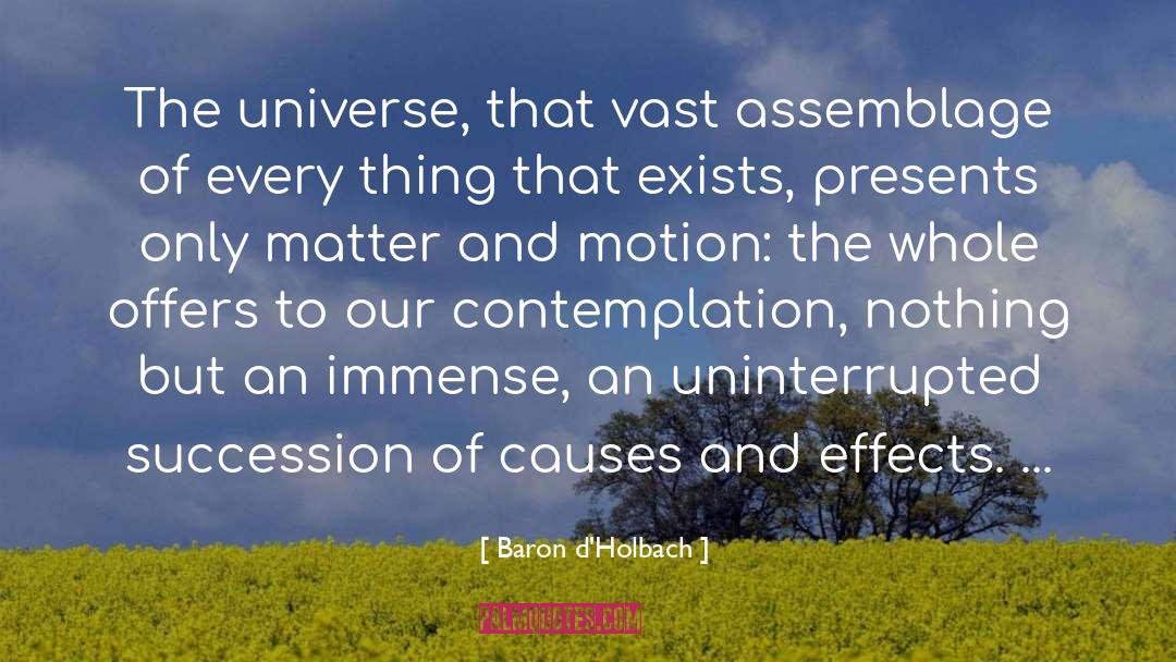 Assemblage quotes by Baron D'Holbach