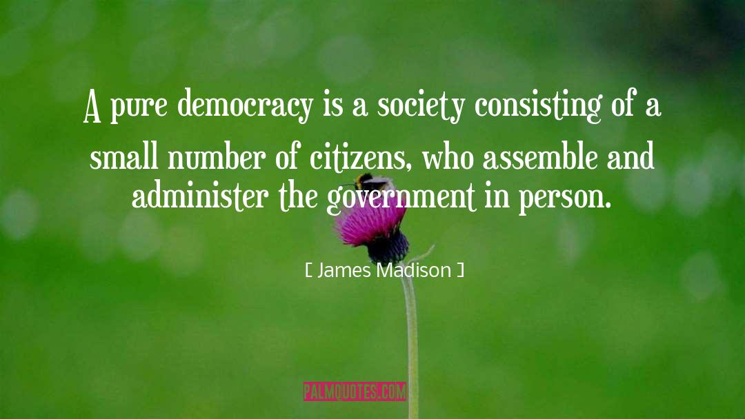 Assemble quotes by James Madison