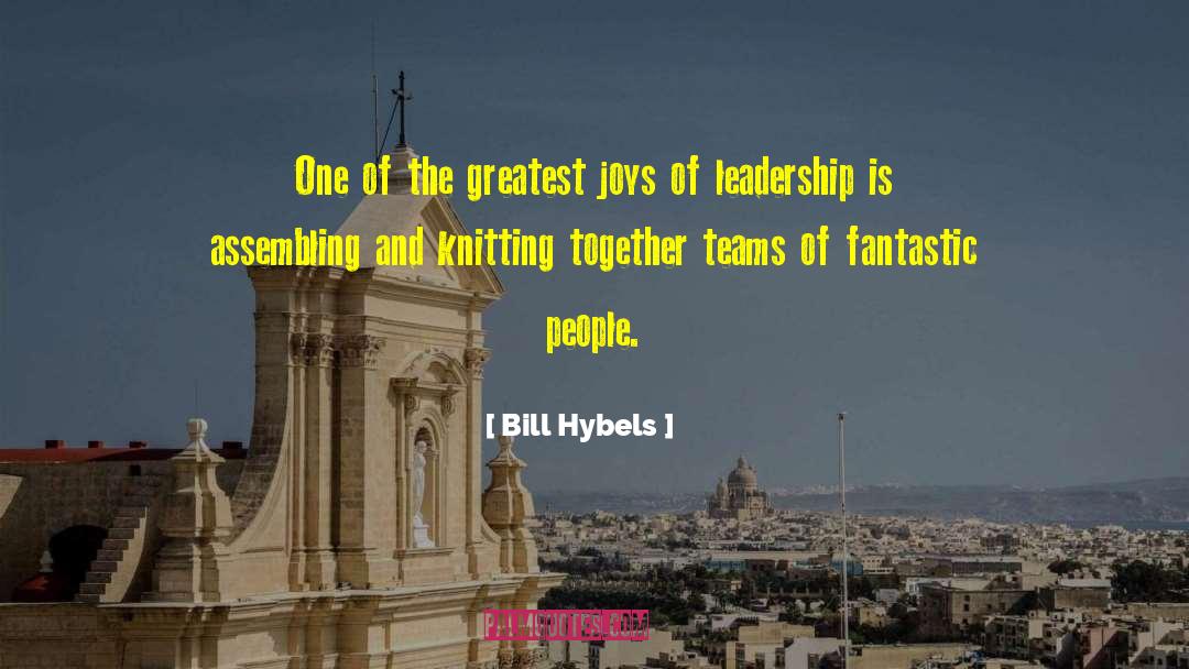 Assembling quotes by Bill Hybels