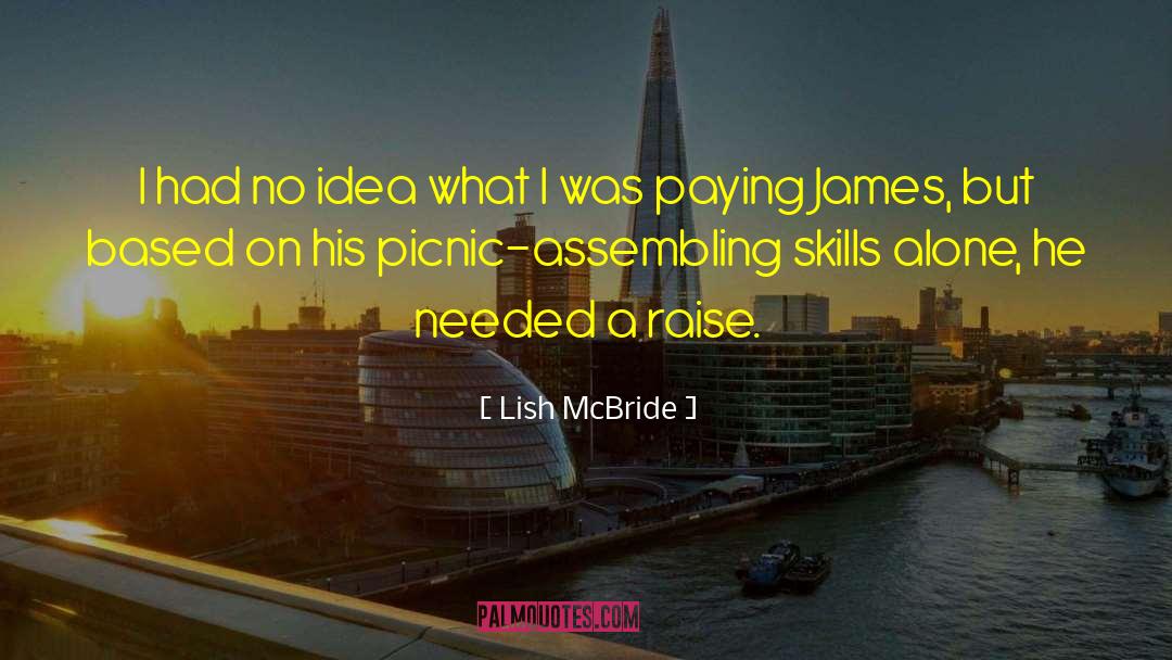 Assembling quotes by Lish McBride