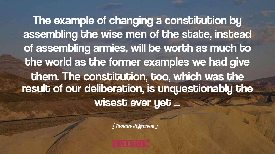 Assembling quotes by Thomas Jefferson