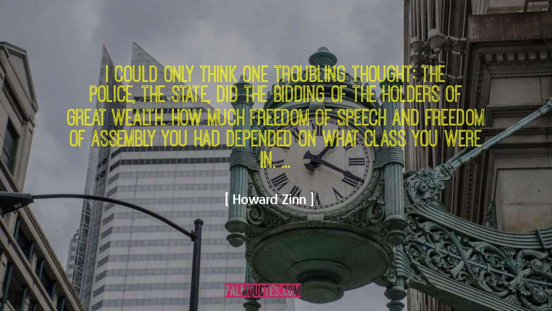 Assembly quotes by Howard Zinn