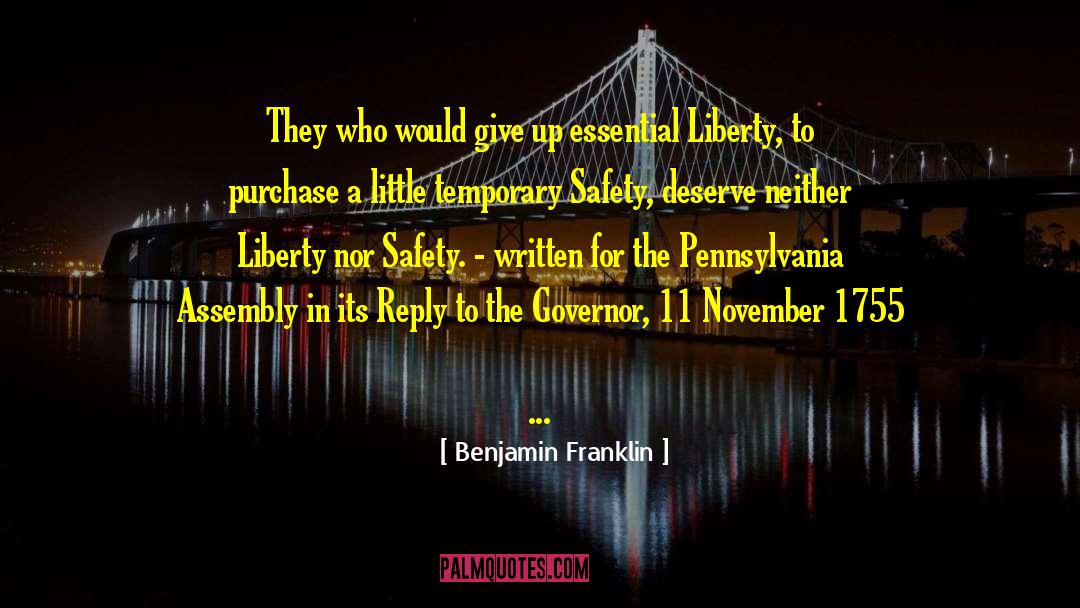 Assembly quotes by Benjamin Franklin