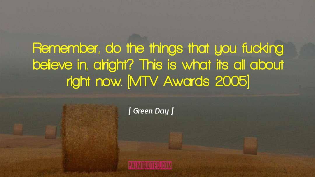 Assentation Day quotes by Green Day
