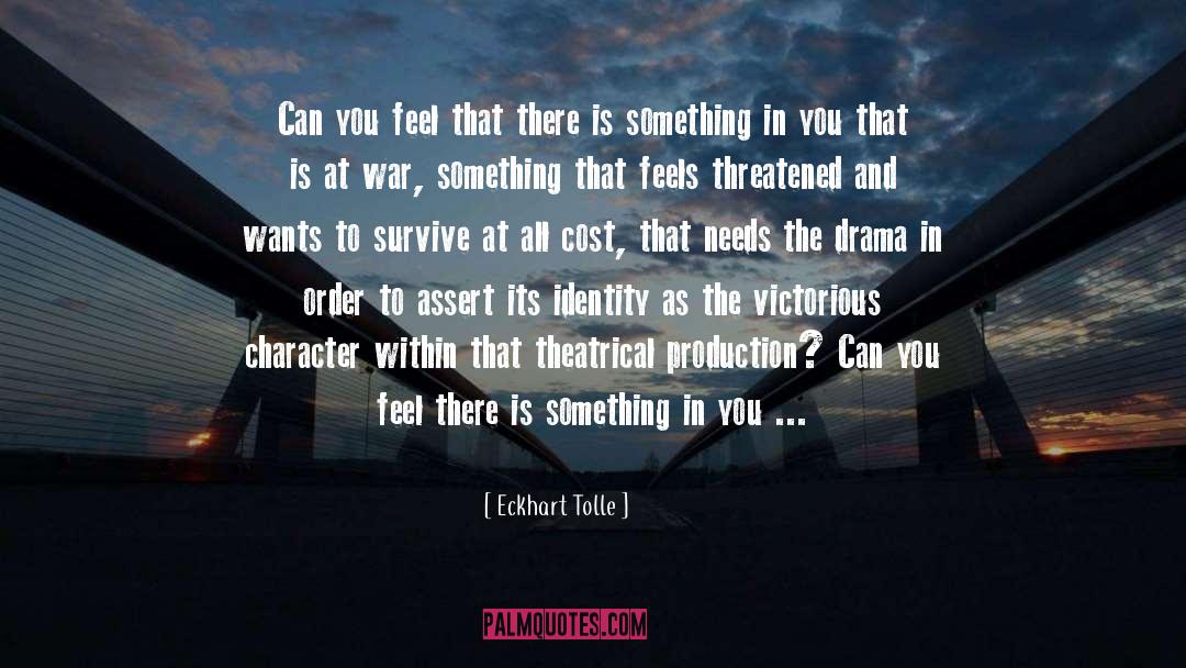 Assert quotes by Eckhart Tolle