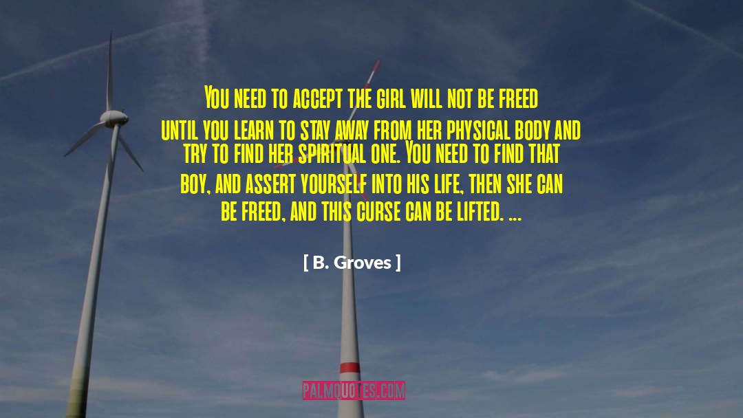 Assert quotes by B. Groves