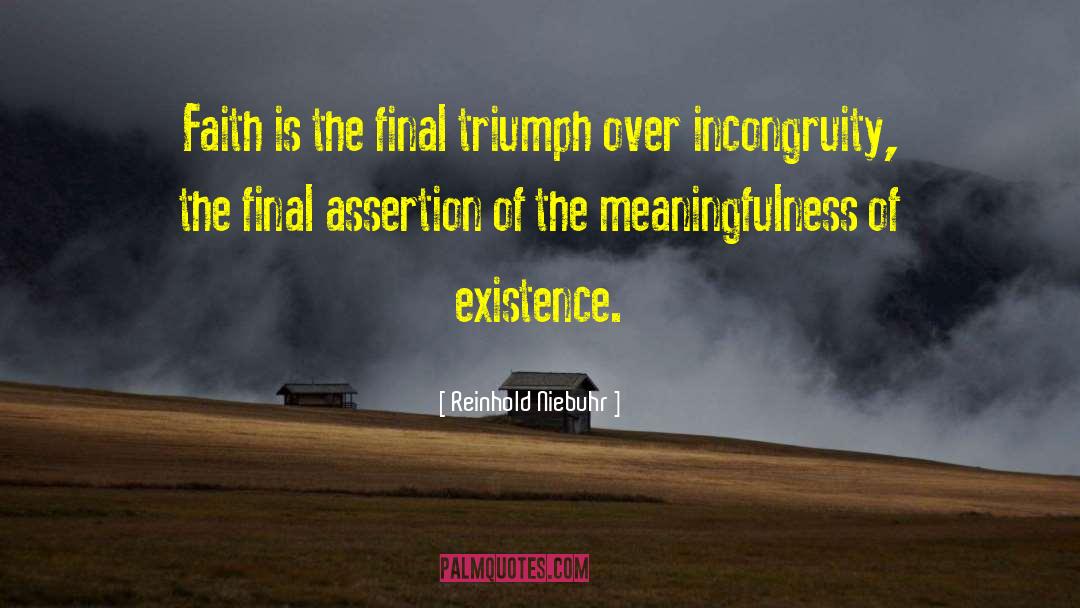 Assertion quotes by Reinhold Niebuhr