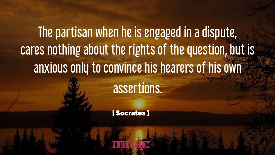 Assertions quotes by Socrates