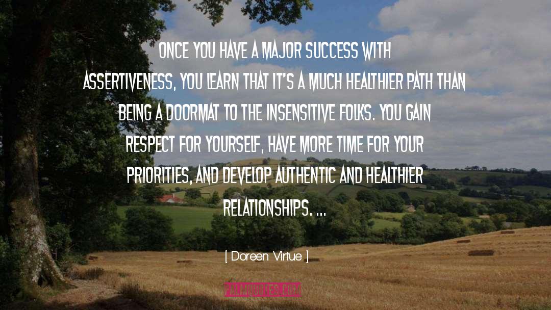 Assertiveness quotes by Doreen Virtue