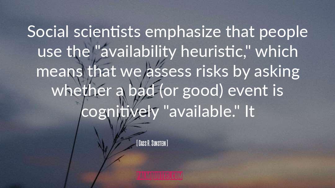 Assess quotes by Cass R. Sunstein