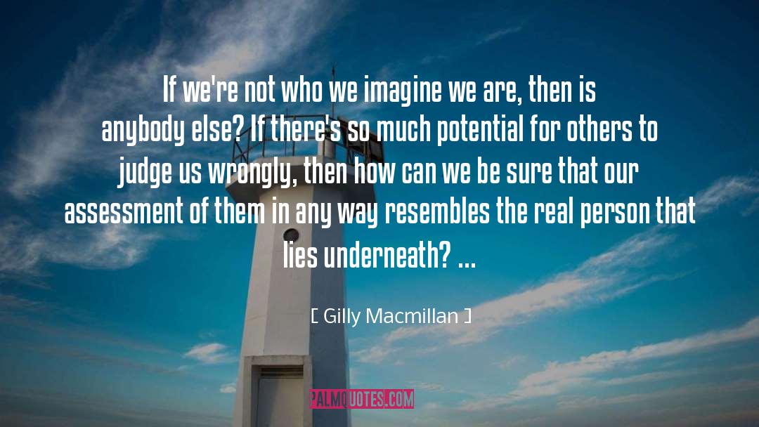 Assessment quotes by Gilly Macmillan