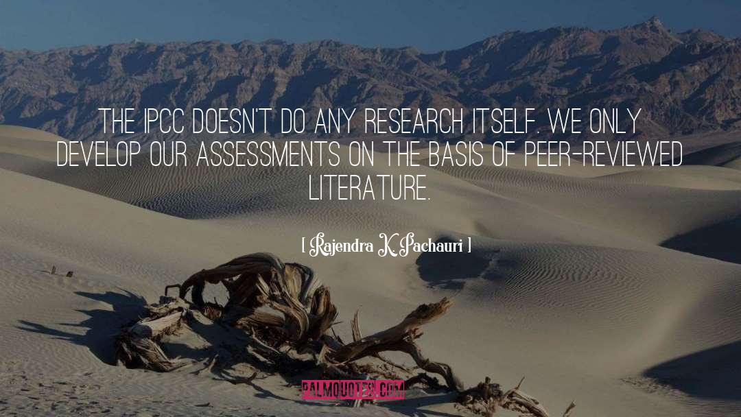 Assessments quotes by Rajendra K. Pachauri