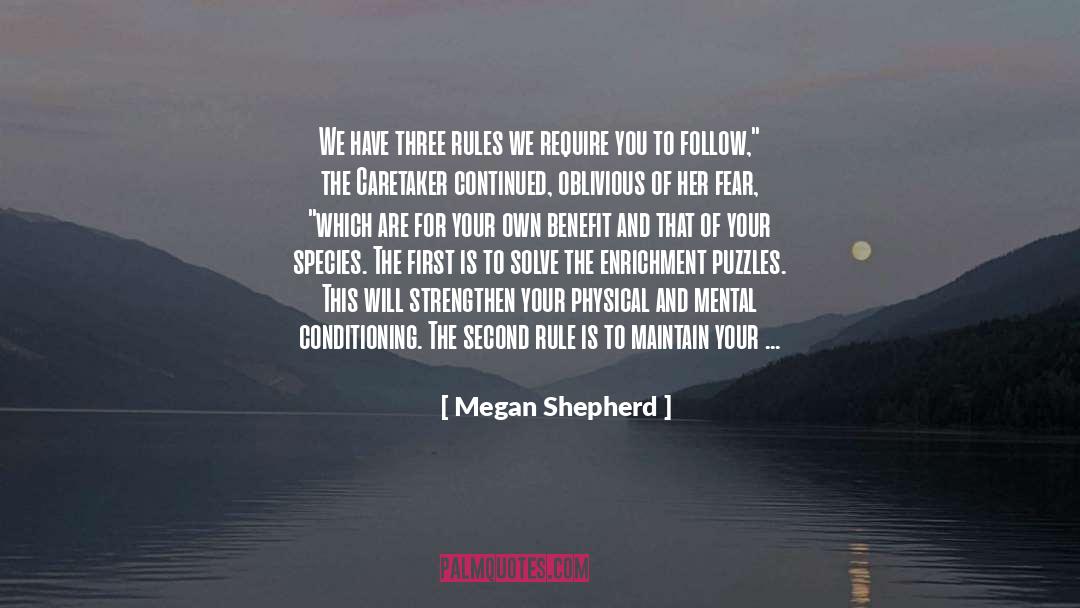 Assessments quotes by Megan Shepherd