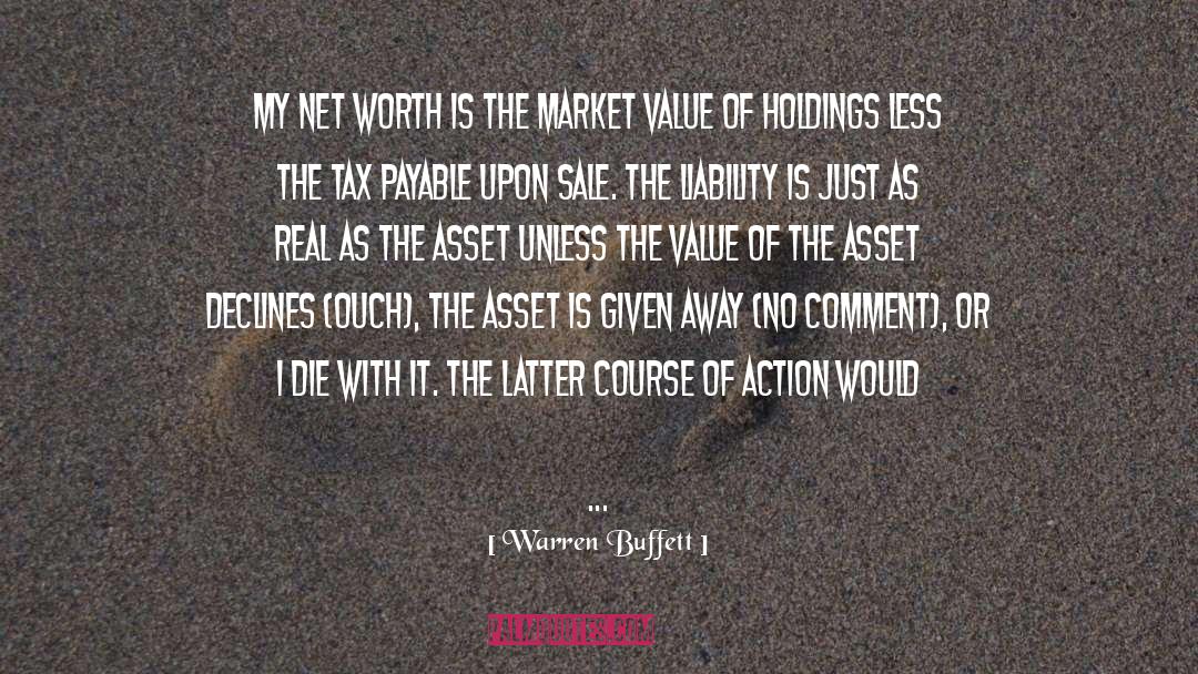 Asset Bubble quotes by Warren Buffett