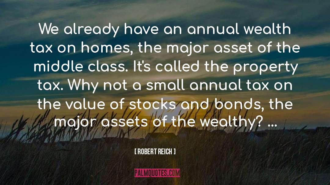 Asset quotes by Robert Reich