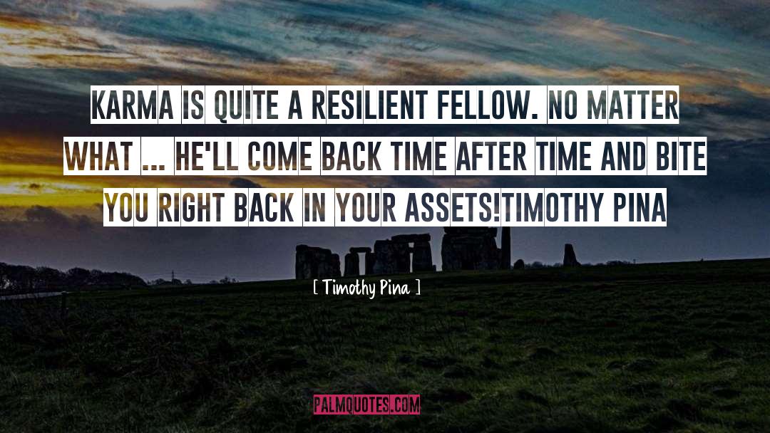 Assets And Liabilities quotes by Timothy Pina