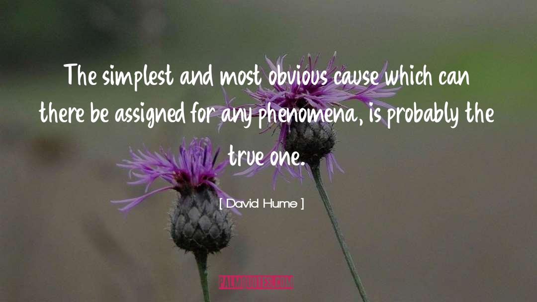 Assigned quotes by David Hume