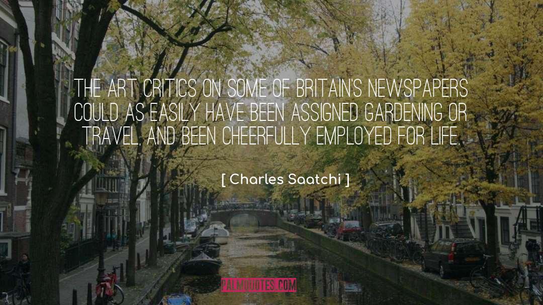 Assigned quotes by Charles Saatchi