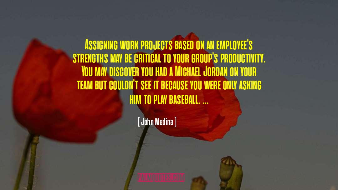 Assigning quotes by John Medina