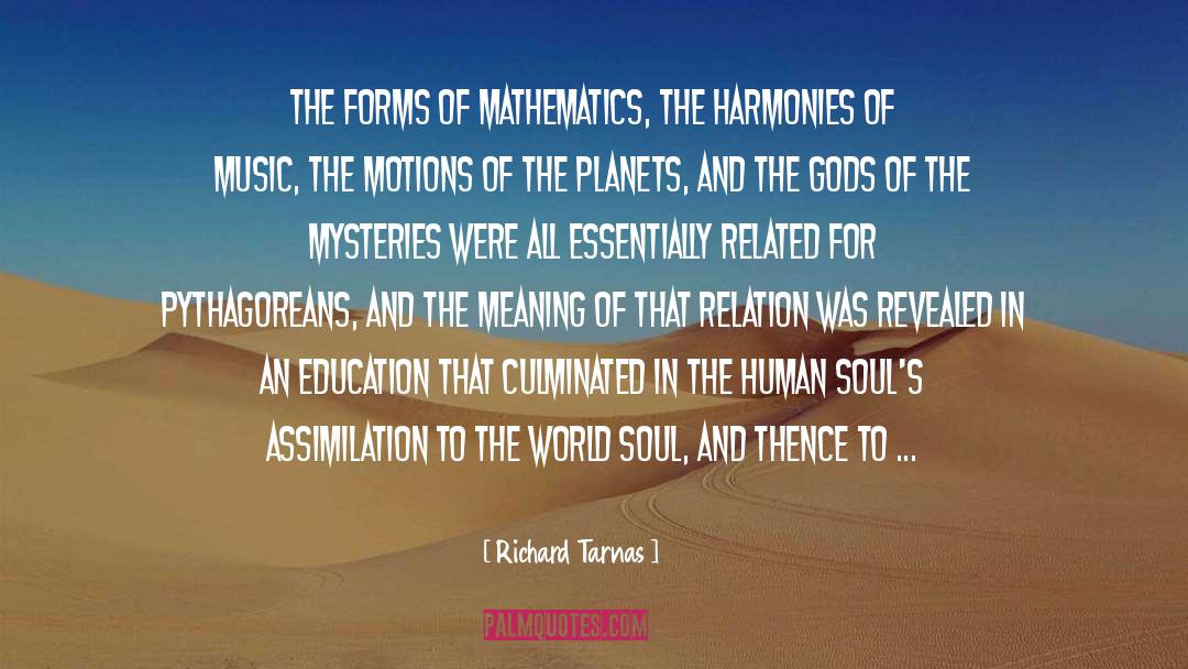 Assimilation quotes by Richard Tarnas