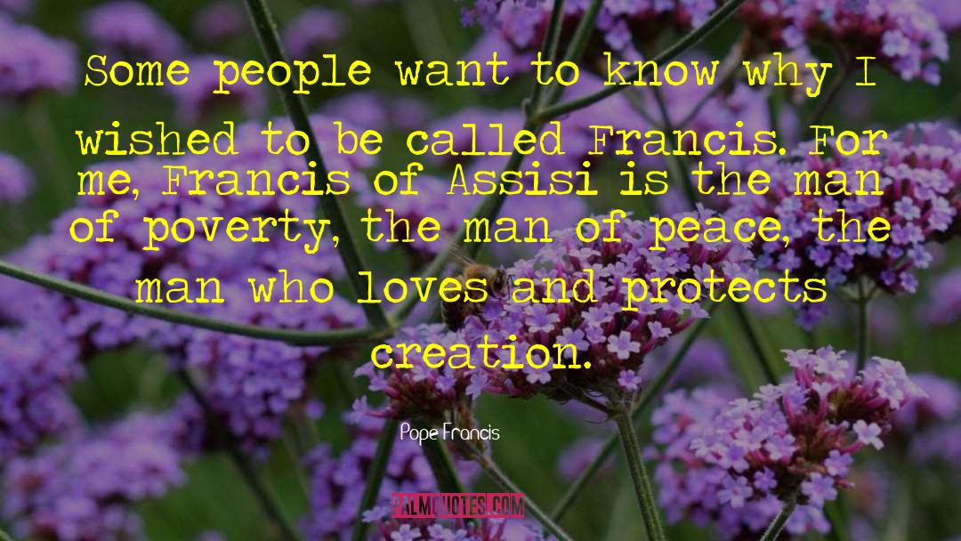 Assisi quotes by Pope Francis