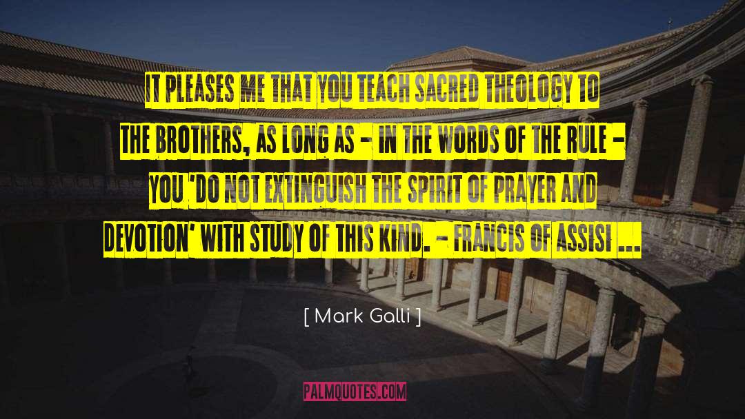 Assisi quotes by Mark Galli