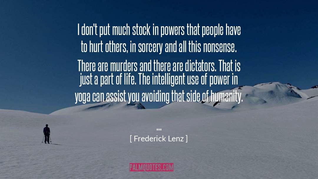 Assist quotes by Frederick Lenz