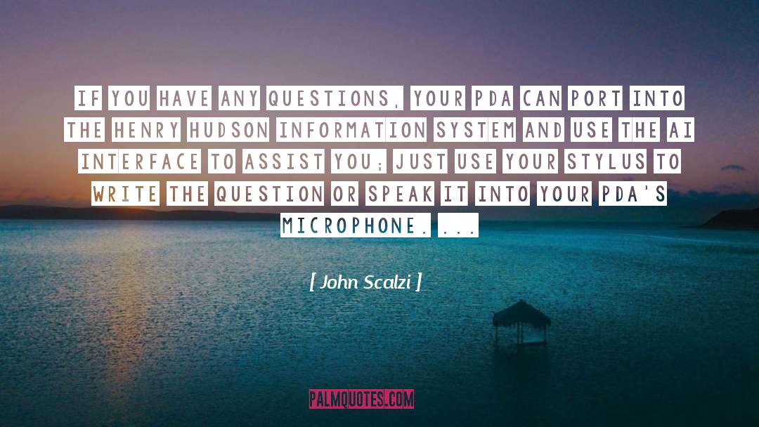 Assist quotes by John Scalzi