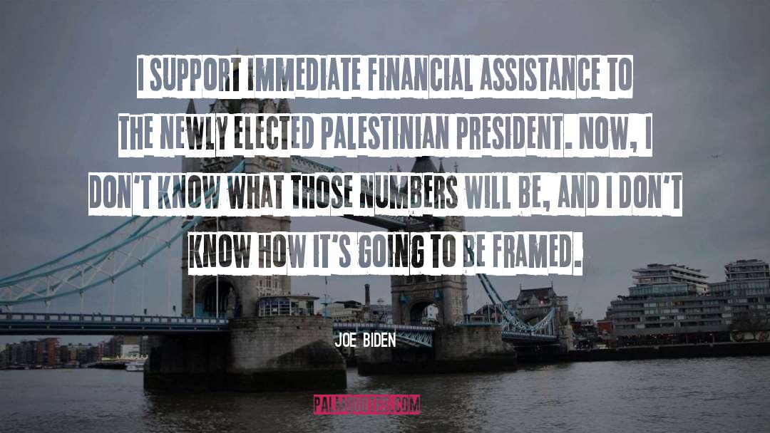 Assistance quotes by Joe Biden