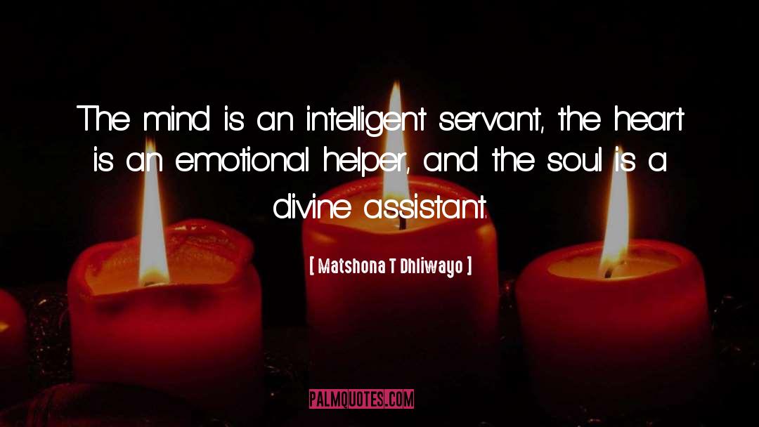 Assistant quotes by Matshona T Dhliwayo