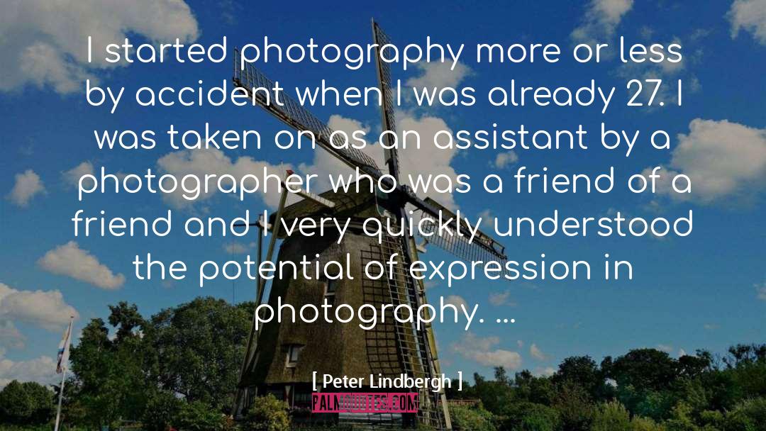 Assistants quotes by Peter Lindbergh