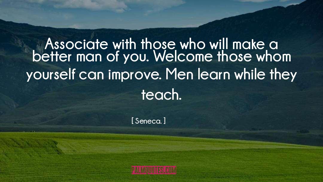 Associate quotes by Seneca.