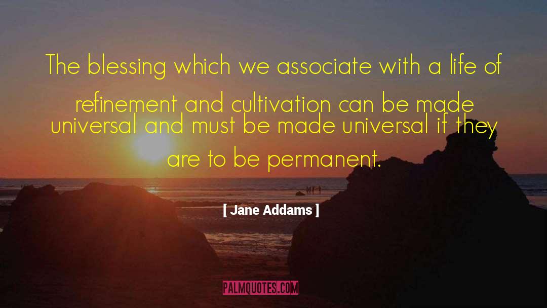 Associate quotes by Jane Addams