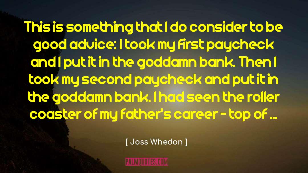 Associated Bank quotes by Joss Whedon
