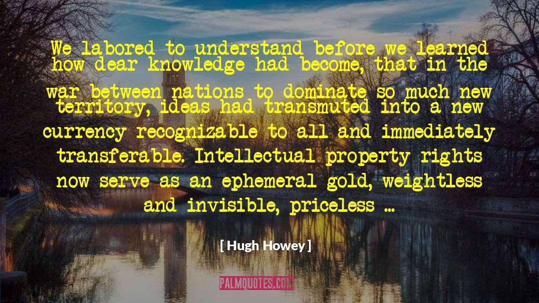 Association Of Ideas quotes by Hugh Howey