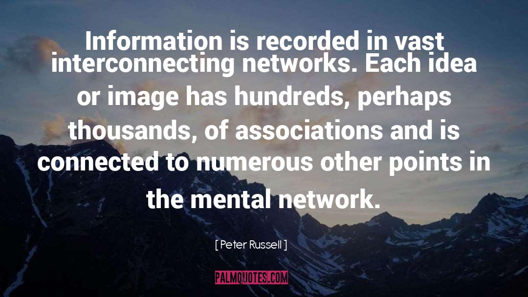 Associations quotes by Peter Russell