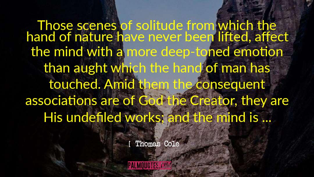 Associations quotes by Thomas Cole