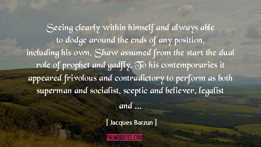 Assumed quotes by Jacques Barzun