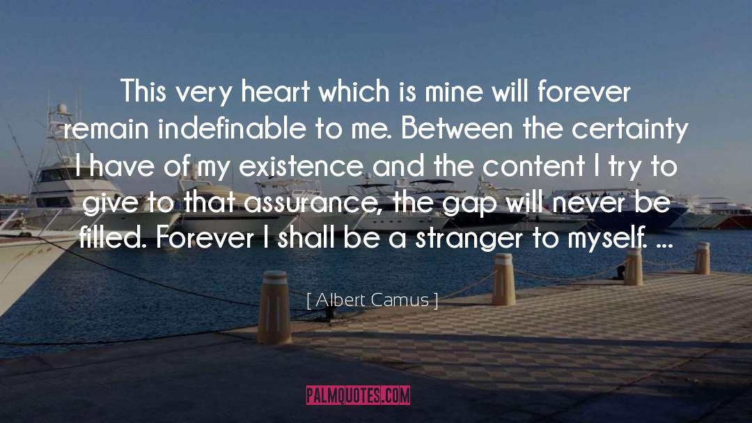 Assurance quotes by Albert Camus