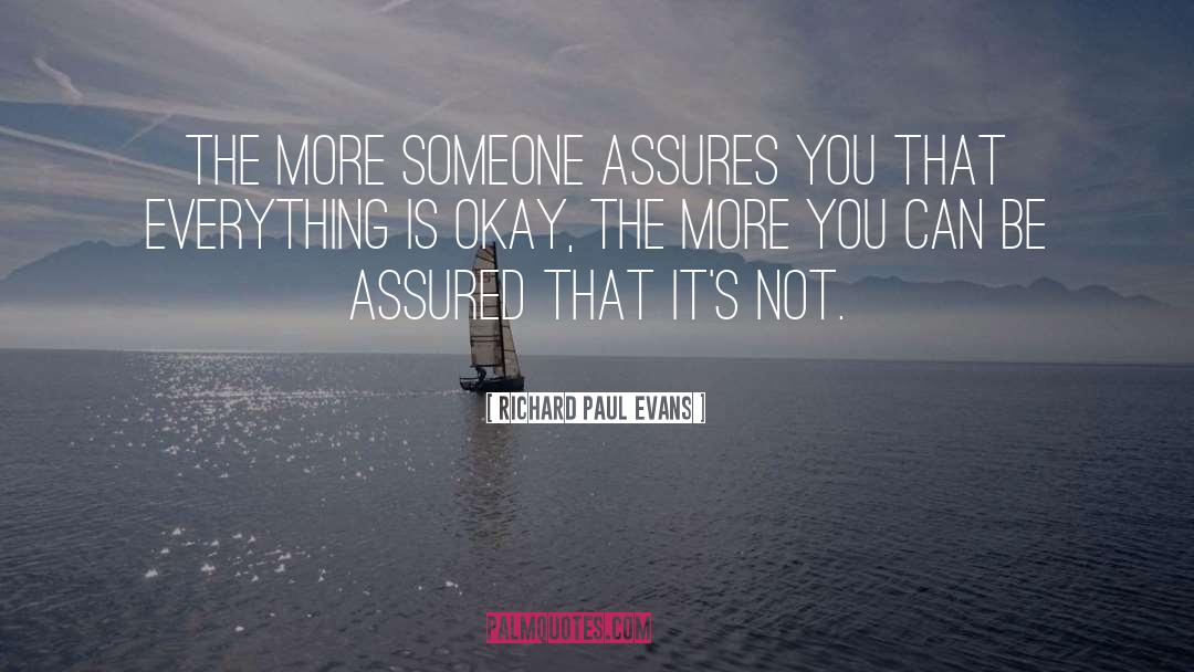 Assured quotes by Richard Paul Evans