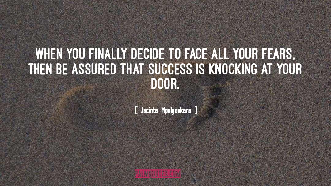 Assured quotes by Jacinta Mpalyenkana